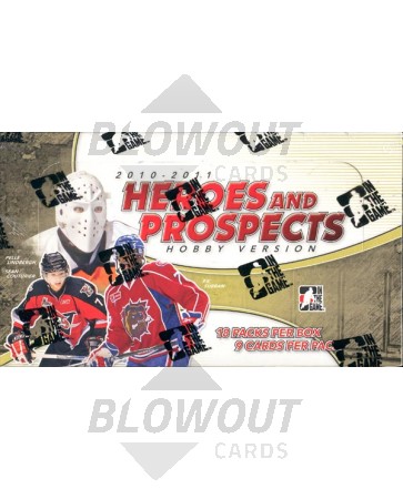 2010/11 In The Game ITG Heroes and Prospects Hockey Box