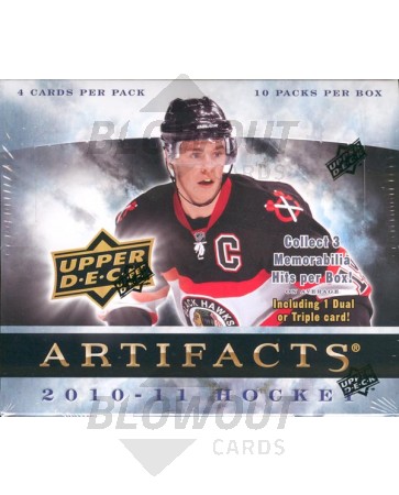 2010/11 Upper Deck Artifacts Hockey Hobby Box