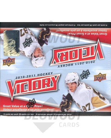 2010/11 Upper Deck Victory Hockey 20 Box Case