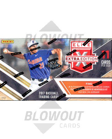 2017 Panini Elite Extra Edition Longevity Baseball 20 Box Case