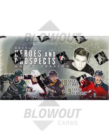 2011/12 In The Game ITG Heroes and Prospects Hockey 10 Box Case