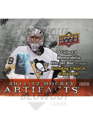 2011/12 Upper Deck Artifacts Hockey Hobby 16 Box Case