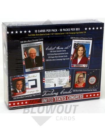 2021 117th US Congress Trading Cards Box (Fascinating Cards)