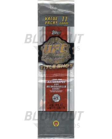 2011 Topps UFC Title Shot Fat Pack