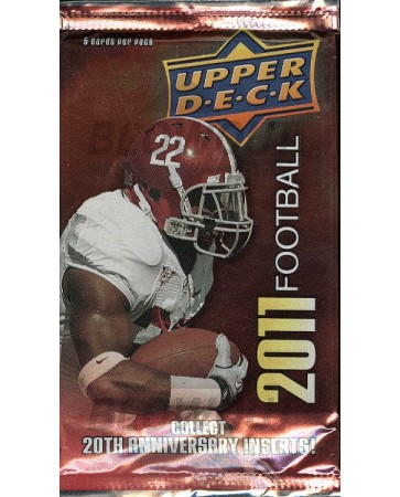 2011 Upper Deck Football Retail Pack