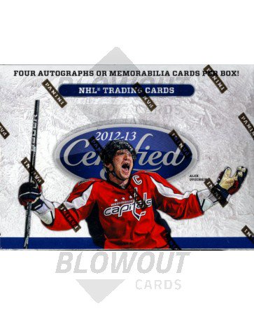 2012/13 Panini Certified Hockey Hobby 24 Box Case