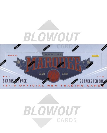 2012/13 Panini Marquee Basketball Hobby 12 Box Case