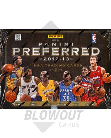2012/13 Panini Preferred Basketball Hobby 10 Box Case