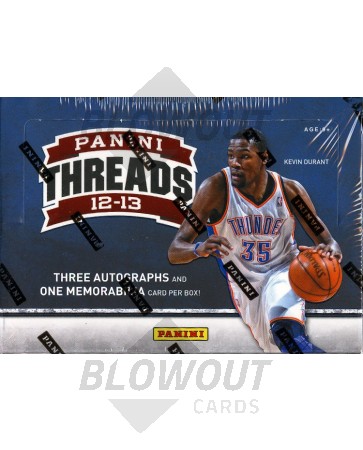 2012/13 Panini Threads Basketball Hobby Box