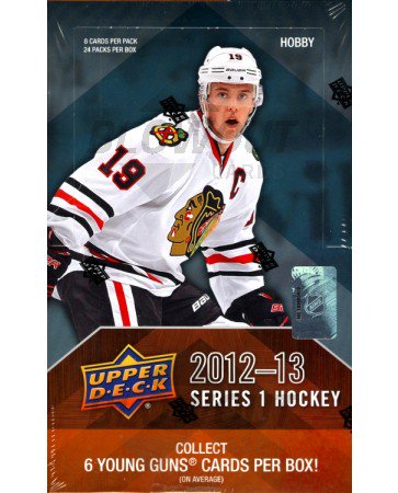 2012/13 Upper Deck Series 1 Hockey Hobby Box