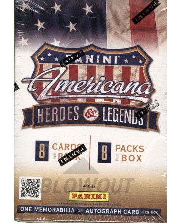2012 Panini Americana Heroes & Legends Blaster Box