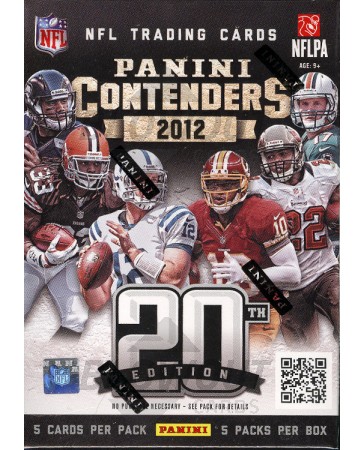 2012 Panini Contenders Football Blaster Box