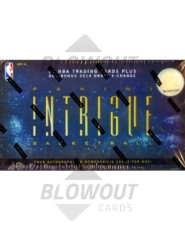 2013/14 Panini Intrigue Basketball Hobby 10 Box Case