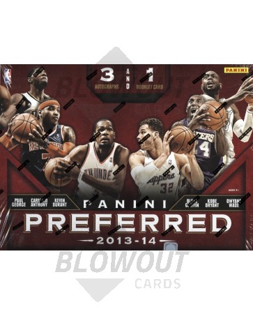 2013/14 Panini Preferred Basketball Hobby 10 Box Case