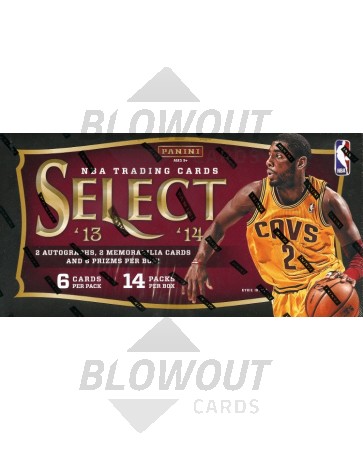 2013/14 Panini Select Basketball Hobby 12 Box Case