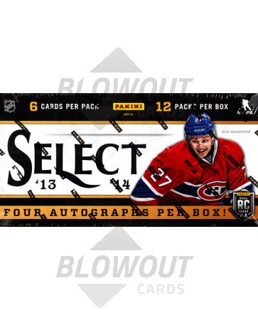 2013/14 Panini Select Hockey Hobby Box
