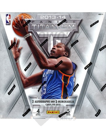 2013/14 Panini Titanium Basketball Hobby 16 Box Case