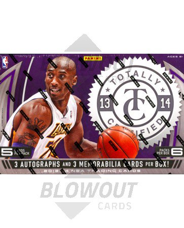 2013/14 Panini Totally Certified Basketball Hobby Box