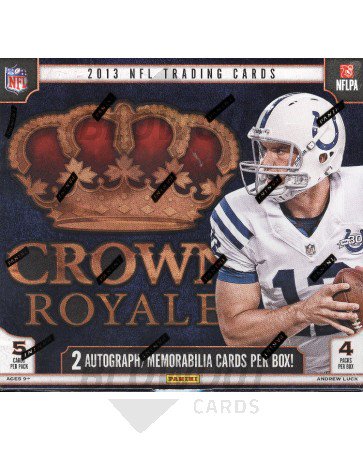 2013 Panini Crown Royale Football Retail Box