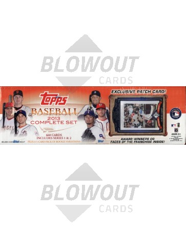 2013 Topps Baseball Factory Set - Retail
