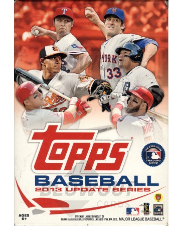 2013 Topps Update Series Baseball Hanger Pack