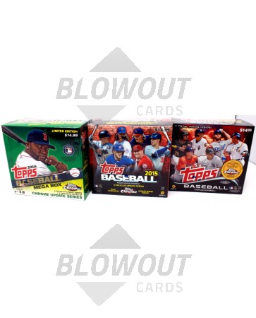 Topps Chrome Update Baseball Mega Box Combo Deal