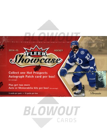 2014/15 Fleer Showcase Hockey Hobby Box