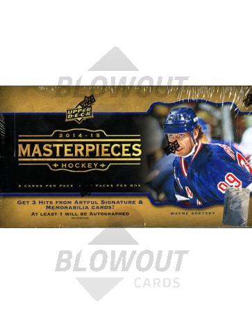 2014/15 Upper Deck Masterpieces Hockey Hobby 20 Box Case