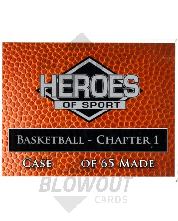 2014 Heroes of Sport: Basketball Chapter 1 - 3 Box Case