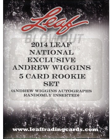 2014 Leaf Andrew Wiggins Rookie Set Pack