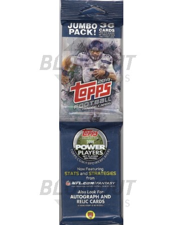 2014 Topps Football Rack Pack - 12 Pack Lot