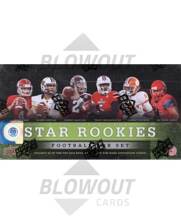 2014 Upper Deck Star Rookies Football Box Set