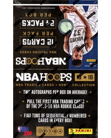 2015/16 Panini NBA Hoops Basketball Hobby Box