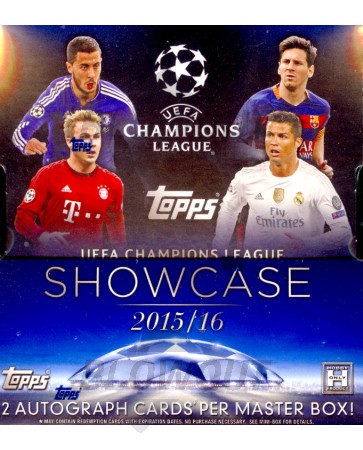 2016 Topps UEFA Champions League Showcase Soccer Box