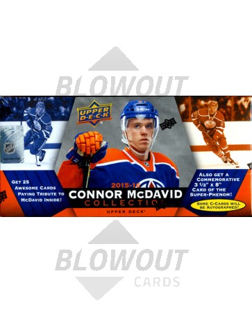 2015/16 Upper Deck Connor McDavid Collection Hockey 20 Box Case