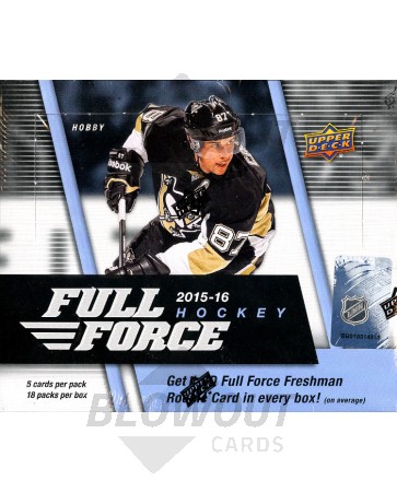2015/16 Upper Deck Full Force Hockey Box