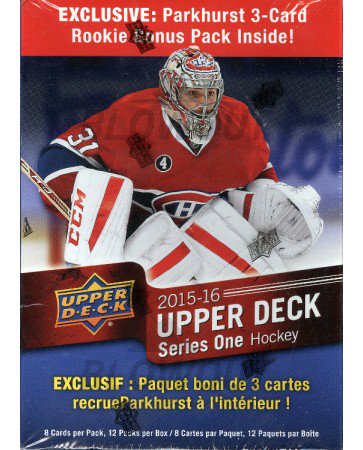 2015/16 Upper Deck Series 1 Hockey Mega Box