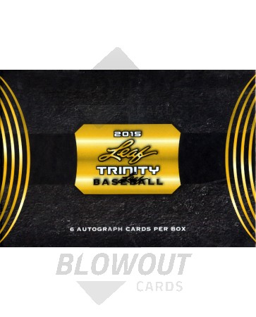2015 Leaf Trinity Baseball 12 Box Case