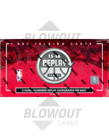 2015 16 Panini Replay Basketball Hobby Box