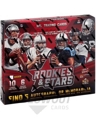 2015 Panini Rookies & Stars Longevity Football Box