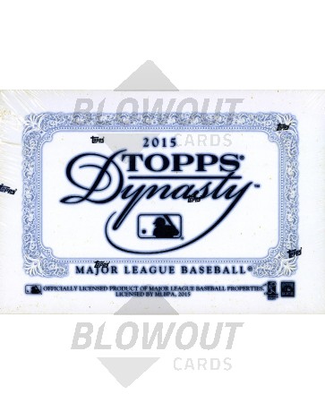 2015 Topps Dynasty Baseball Hobby Box