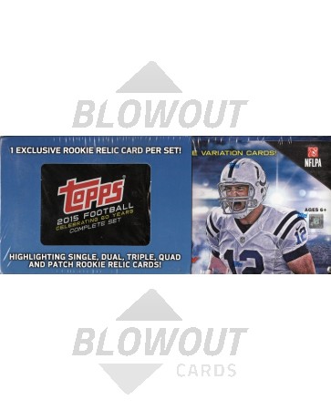 2015 Topps Football Factory Set - Retail