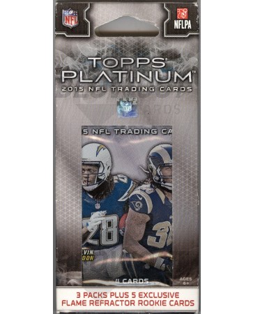 2015 Topps Platinum Football Hobby Hanger Pack