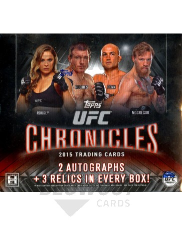 2015 Topps UFC Chronicles Hobby Box