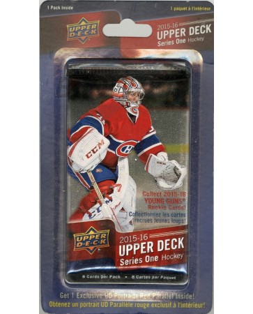 2015/16 Upper Deck Series 1 Hockey Blister Pack