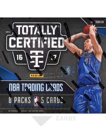 2016/17 Panini Totally Certified Basketball Hobby Box