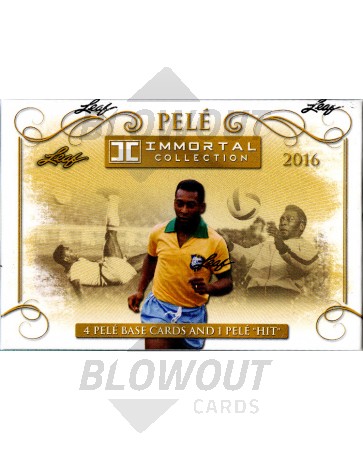 2016 Leaf Pele Immortal Immortal Collection 5 Box Case