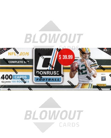 2016 Panini Donruss Football Factory Set - 8 Set Case