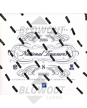 2016 Panini National Treasures Football Hobby Box