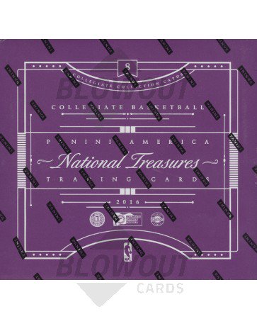 2016/17 Panini National Treasures College Basketball 4 Box Case